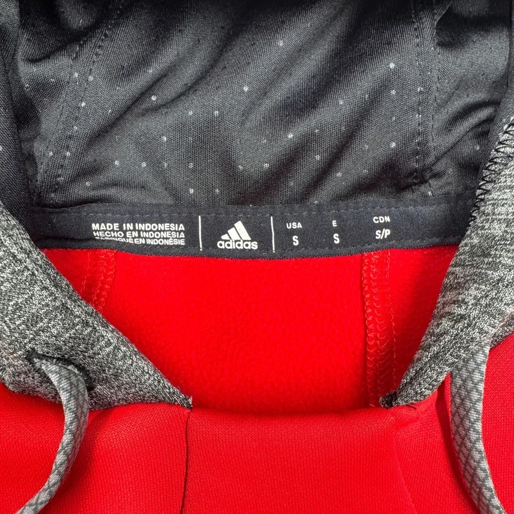 Chicago Blackhawks NHL Hoodie Sweater Jersey Style Red by‎ Adidas Men's Size S